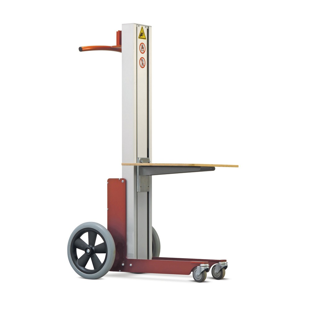Productafbeelding nr. 1: Heflift HOVMAND met platform van hout, hefbereik 115-1.062 mm, cap. 70 kg