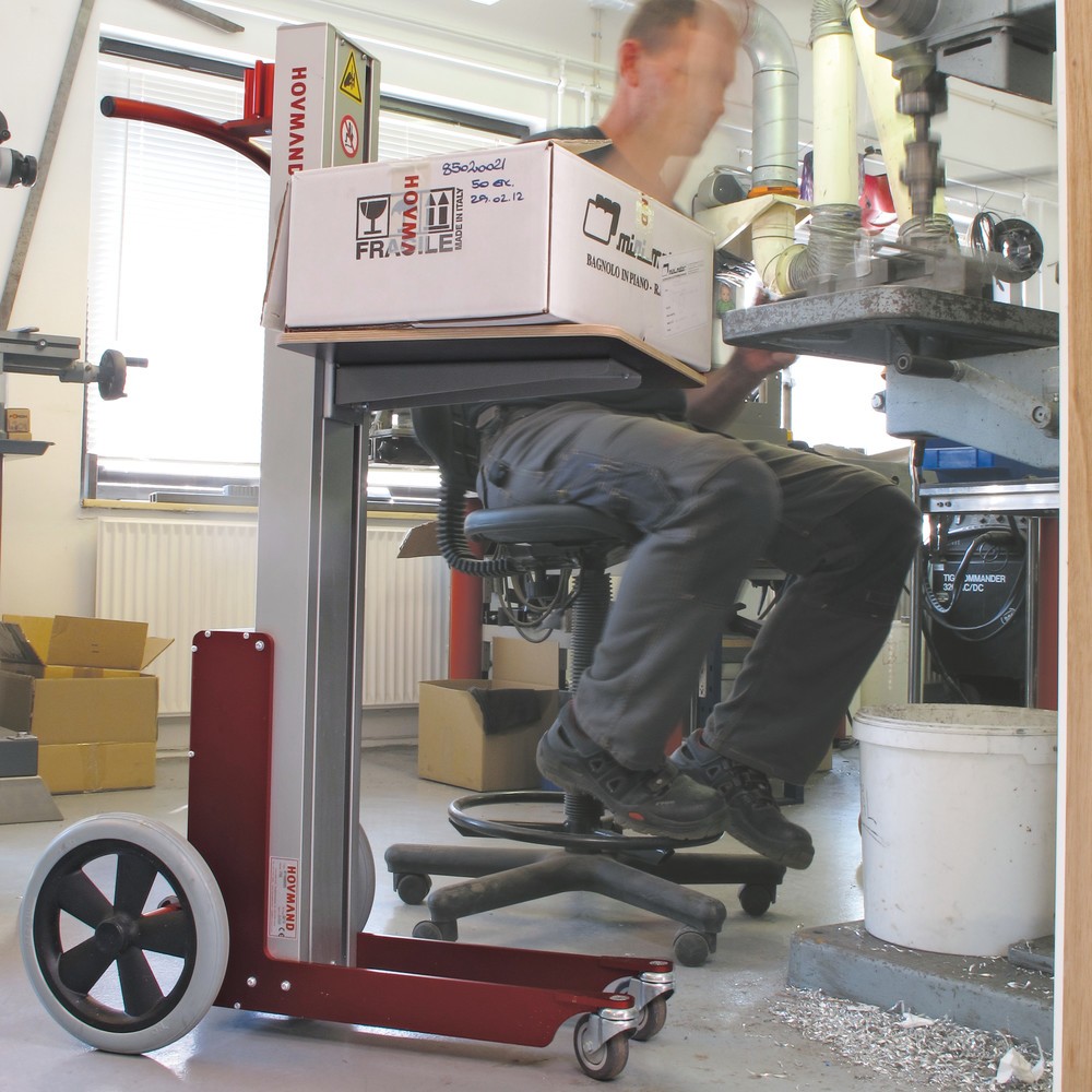 Productafbeelding nr. 3: Heflift HOVMAND met platform van hout, hefbereik 115-1.062 mm, cap. 70 kg