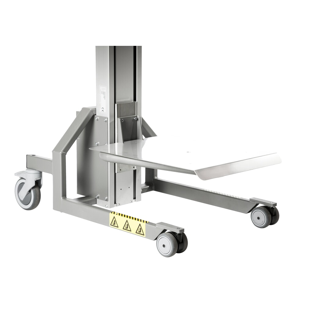 Productafbeelding nr. 4: Tilhulp HOVMAND met roestvrij stalen plateau, hefbereik 100-1.700 mm, capaciteit 130 kg