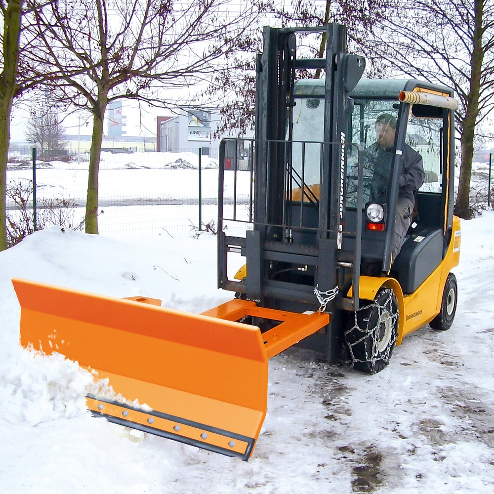 Productafbeelding nr. 2: Bauer® Heftrucksneeuwschuiver met rubber schuifrand, pendelophanging, schildbreedte 1.800 mm
