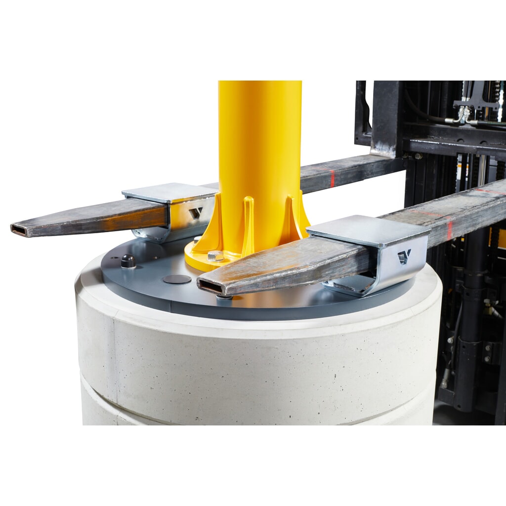 Vorkkokers voor de zwenkkraan VETTER incl. elektrische takel LIFTKET (opening 190x80 mm voor vorken 150x50 mm) Productafbeelding nr. 2: Vorkkokers voor de zwenkkraan VETTER incl. elektrische takel LIFTKET (opening 190x80 mm voor vorken 150x50 mm)