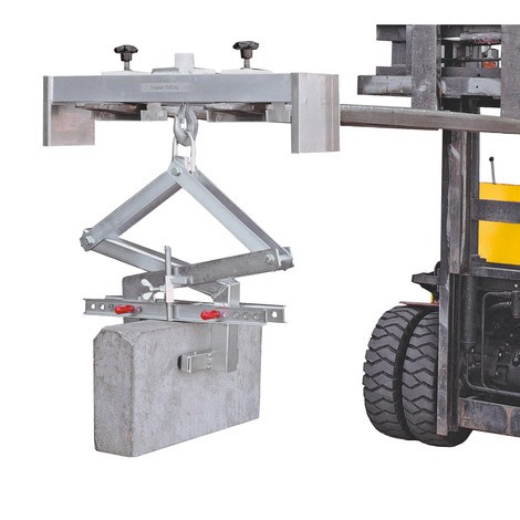 Heftrucktraverse van aluminium
