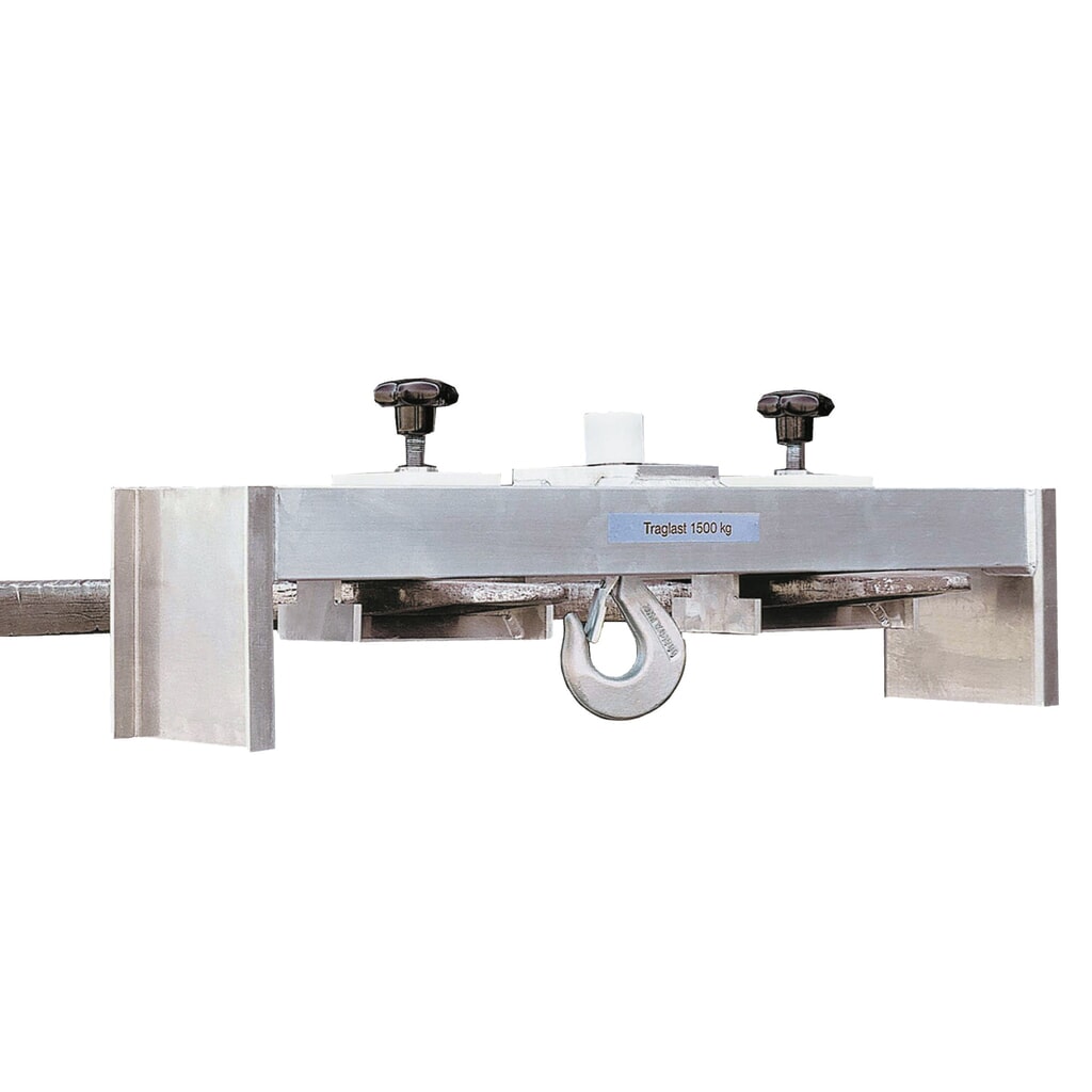 Heftrucktraverse van aluminium, draagvermogen 1.500 kg Product afbeelding: Heftrucktraverse van aluminium, draagvermogen 1.500 kg