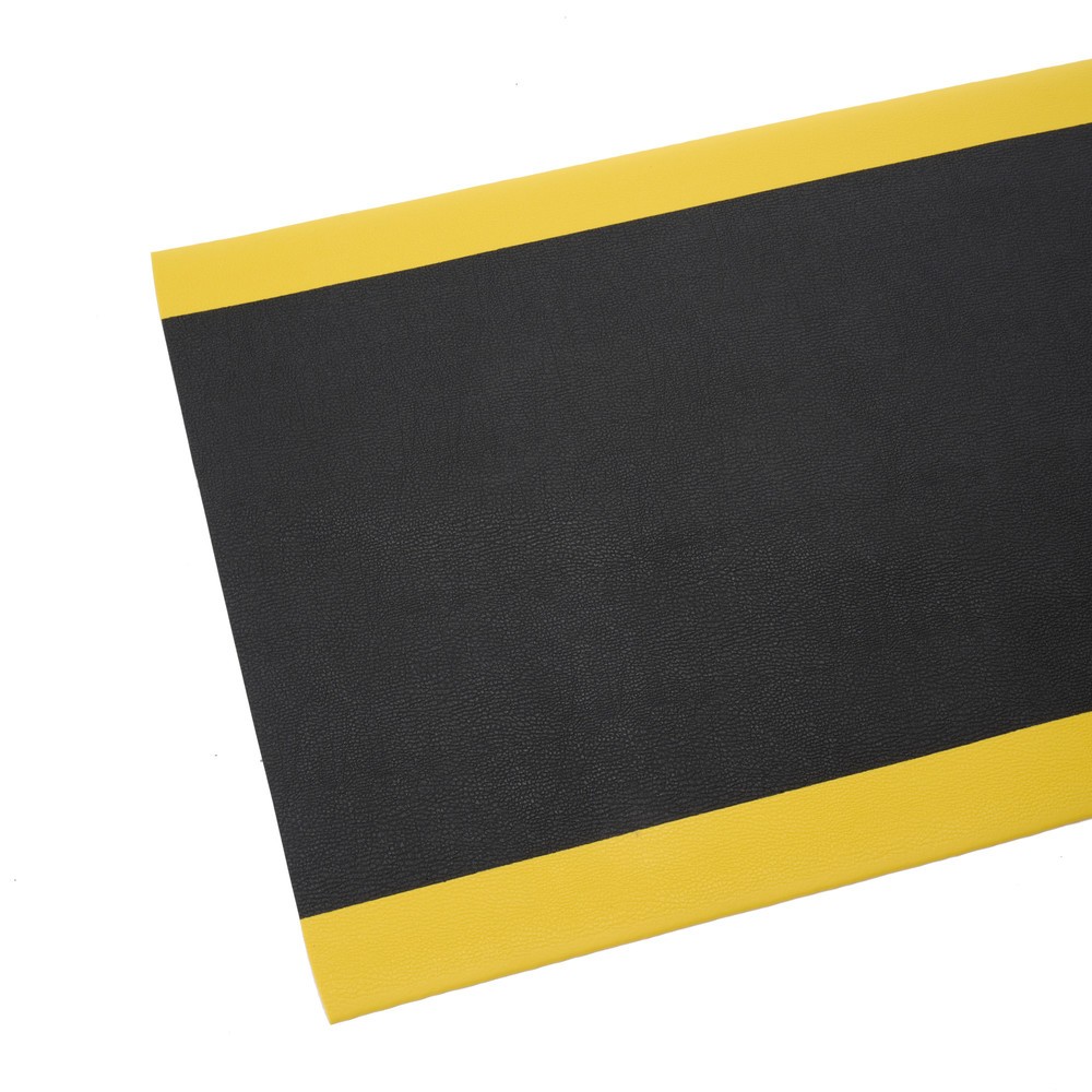 Productafbeelding nr. 6: Antivermoeidheidsmat HEMMDAL ErgoSoft Classic, getextureerd, 1-laags, bxl 900 x 1.200 mm, zwart / geel