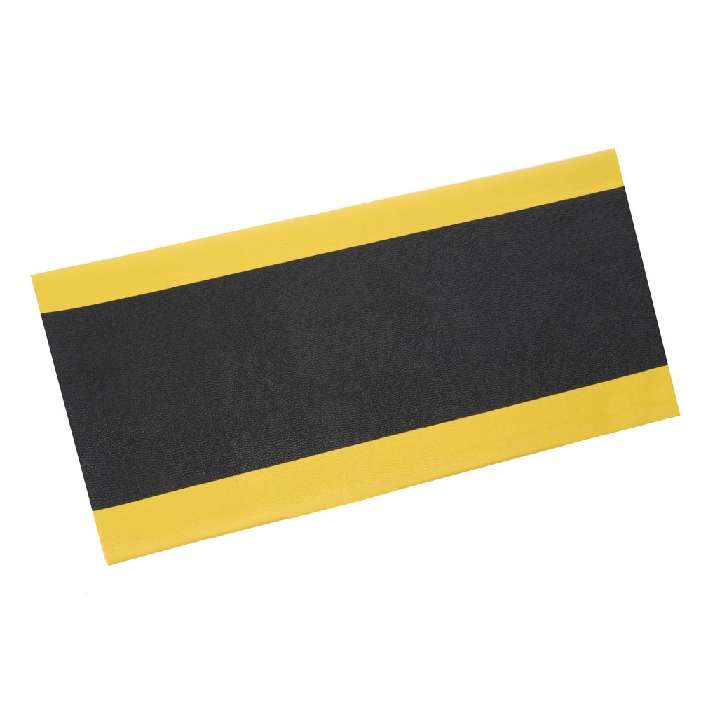 Productafbeelding nr. 1: Antivermoeidheidsmat HEMMDAL ErgoSoft Classic, getextureerd, 1-laags, bxl 600 x 1.200 mm, zwart / geel