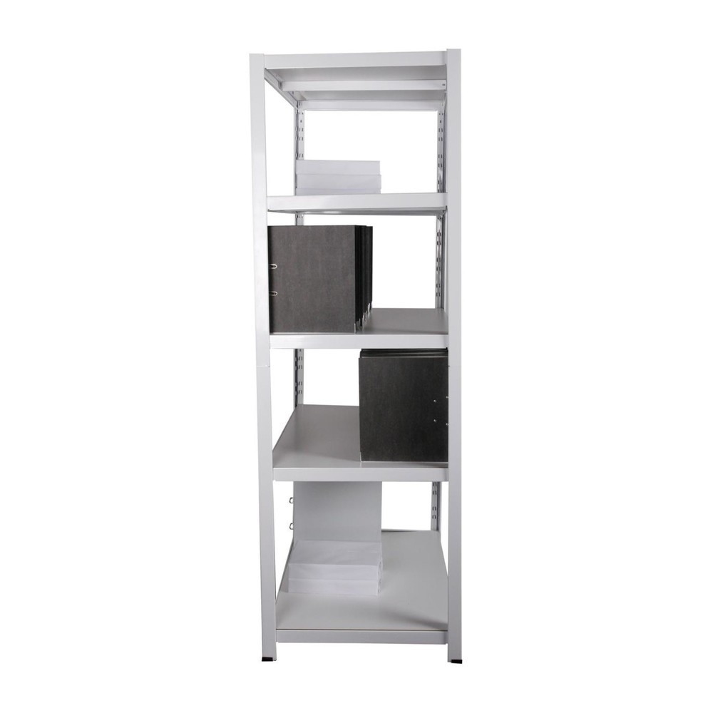 Productafbeelding nr. 4: HEMMDAL archiefstelling, inhaaksysteem, hxbxd 1.800 x 900 x 600 mm, 5 HDF-legborden, vaklast 150 kg, max. 110 mappen, wit