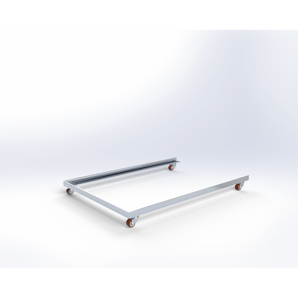 Productafbeelding nr. 1: HEMMDAL dolly, verzinkt, DV 450 kg, voor pallets 1.200 x 800 mm