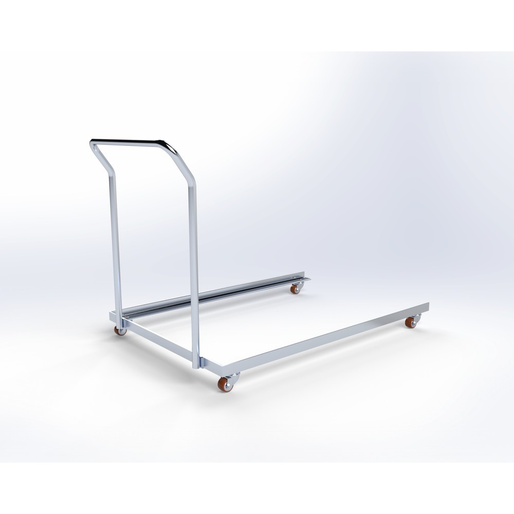 Productafbeelding nr. 1: HEMMDAL dolly, verzinkt, DV 450 kg, voor pallets 1.200 x 800 mm, met duwbeugel