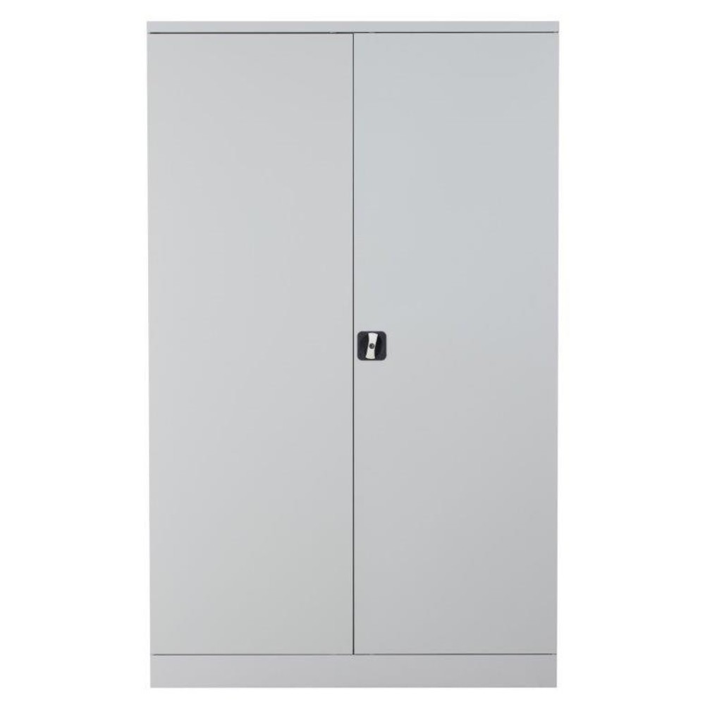 Productafbeelding nr. 1: HEMMDAL Draaideurkast, hxbxd 1.950 x 1.200 x 420 mm, lichtgrijs