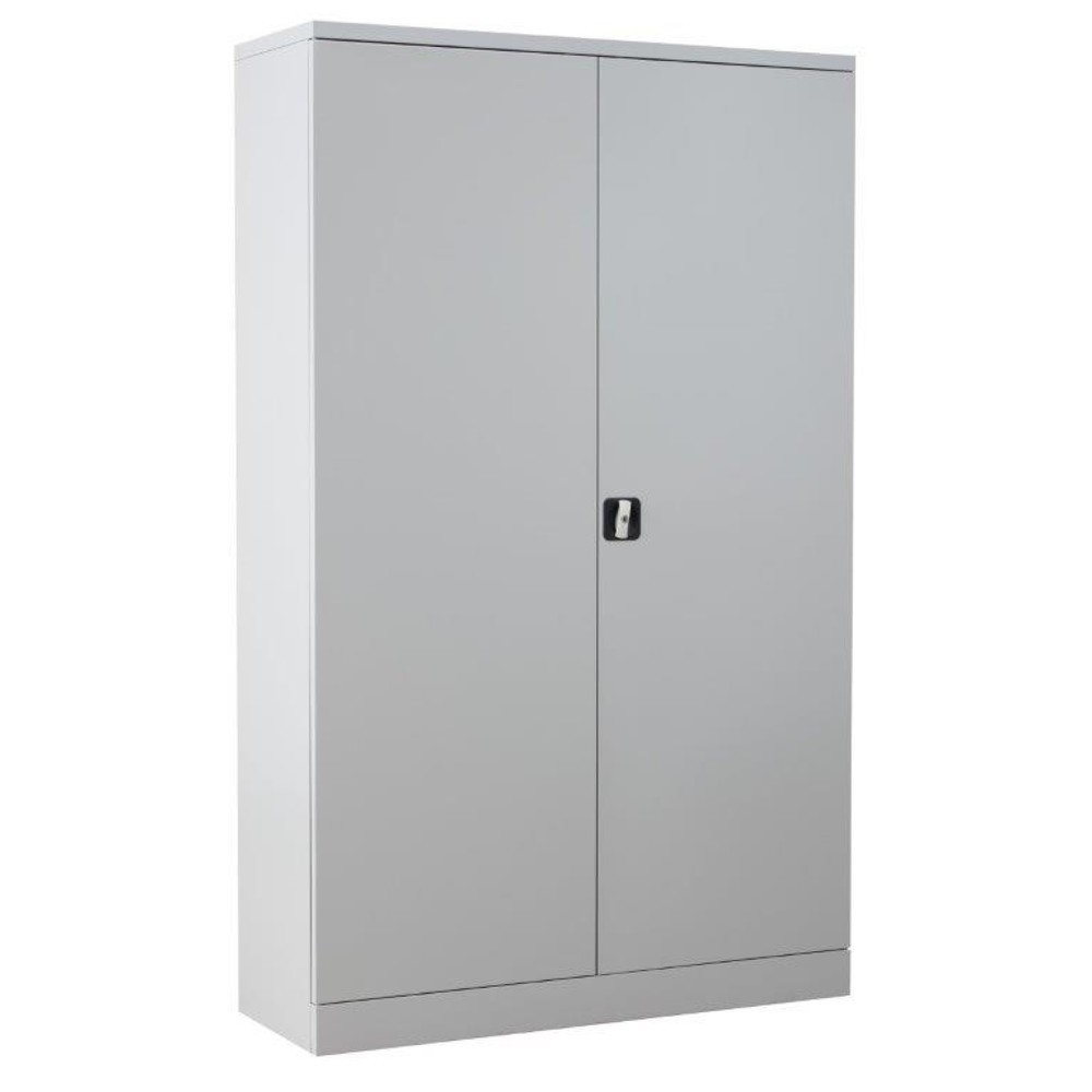 Productafbeelding nr. 3: HEMMDAL Draaideurkast, hxbxd 1.950 x 1.200 x 420 mm, lichtgrijs