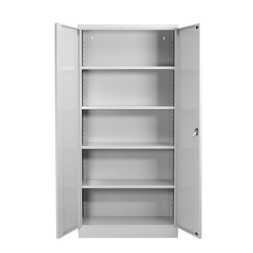 Productafbeelding nr. 3: HEMMDAL Draaideurkast, hxbxd 1.950 x 925 x 420 mm, lichtgrijs
