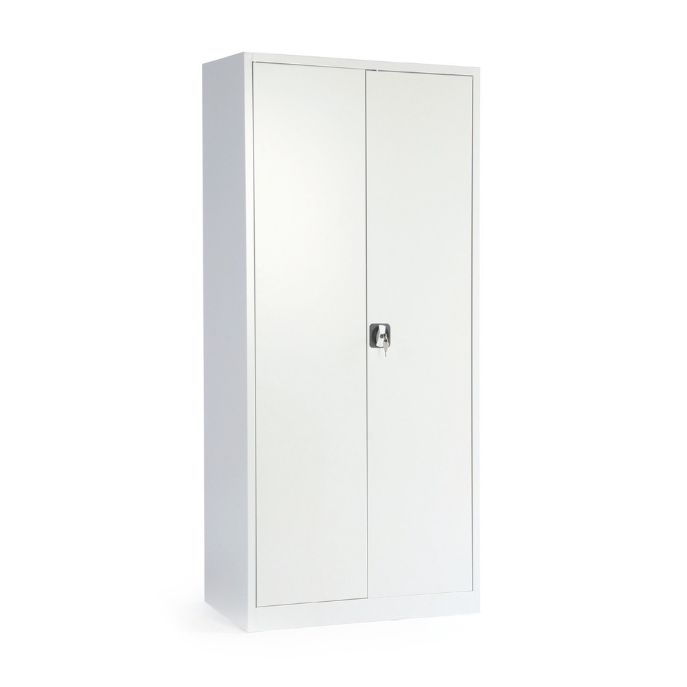 Productafbeelding nr. 1: HEMMDAL Draaideurkast, hxbxd 1.950 x 925 x 500 mm, lichtgrijs