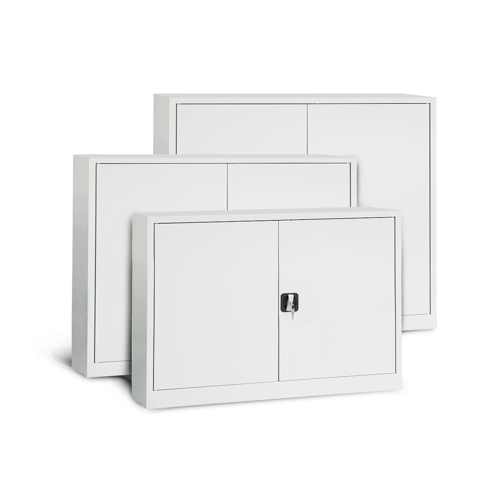 Productafbeelding nr. 5: HEMMDAL Draaideurkast, 3 OH, breedte 925 mm, hoogte 1.200 mm, RAL 7035 lichtgrijs