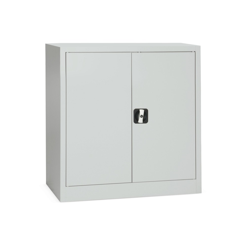 Productafbeelding nr. 1: HEMMDAL Draaideurkast, 2 OH, breedte 800 mm, RAL 7035 lichtgrijs