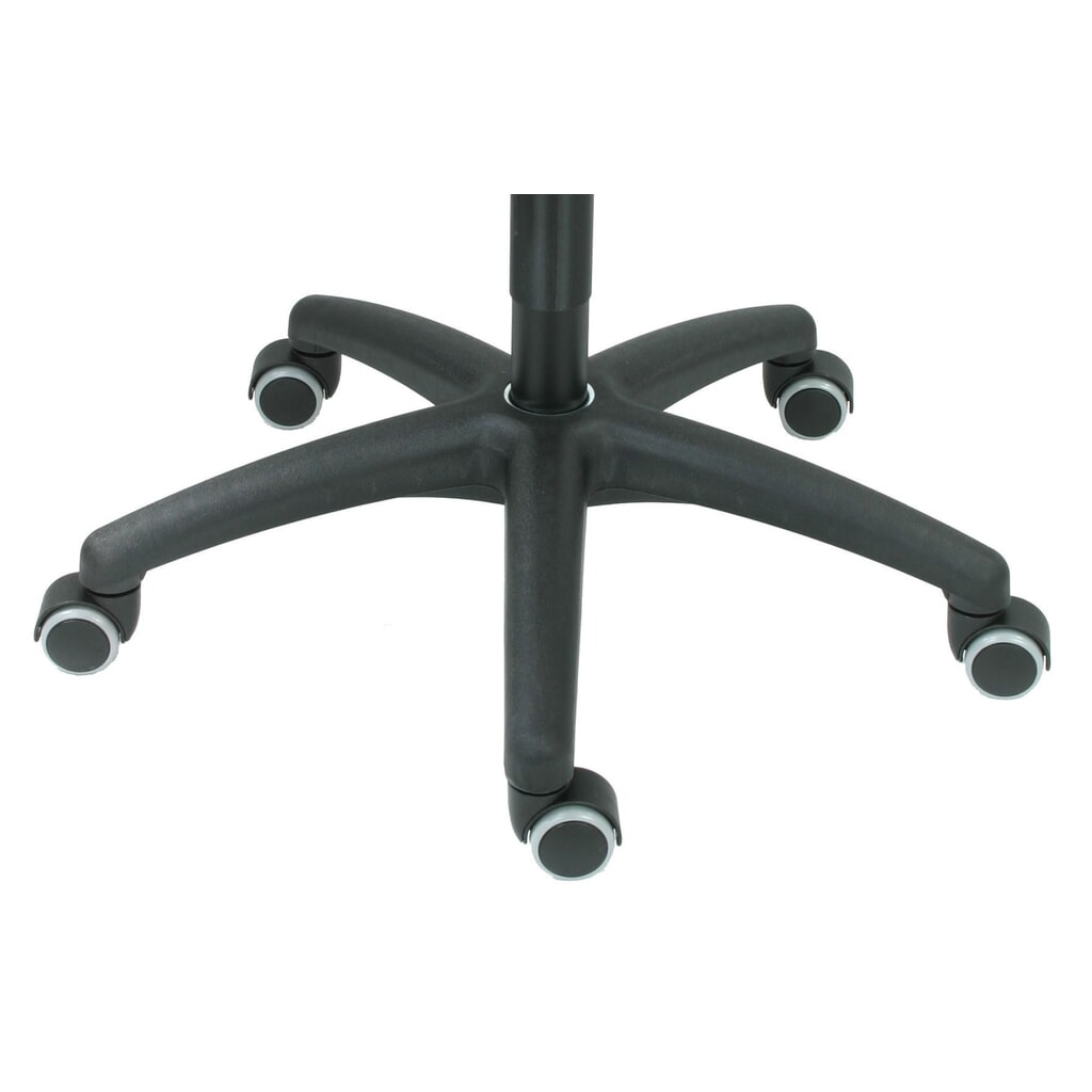 Productafbeelding nr. 3: Ronde kruk HEMMDAL, zitting van beukenhout, zithoogte 430-620 mm, wielen