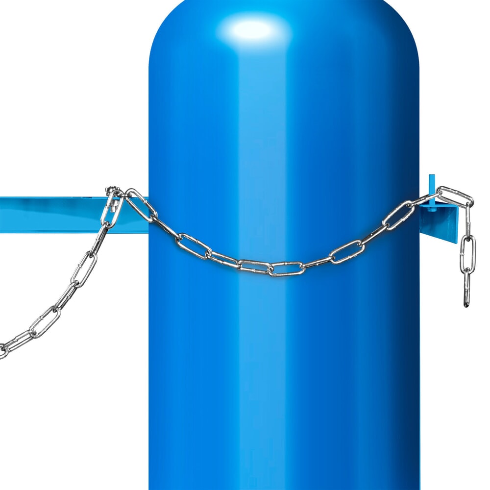 Productafbeelding nr. 3: Gasflessenhouder HEMMDAL, voor 2 stalen flessen van elk 10 liter