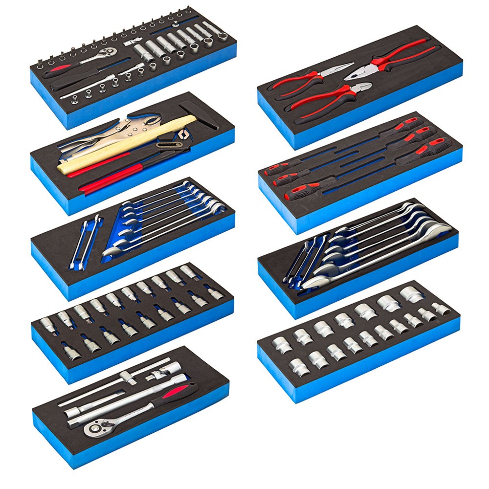 Productafbeelding nr. 4: HEMMDAL gereedschapswagen, incl. 115-delig gereedschapsassortiment, blauw