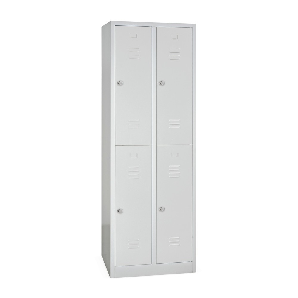 Product afbeelding: HEMMDAL Garderobekast met compartimenten met 2 etages, 4 vakken, hxbxd 1.940 x 600 x 500 mm