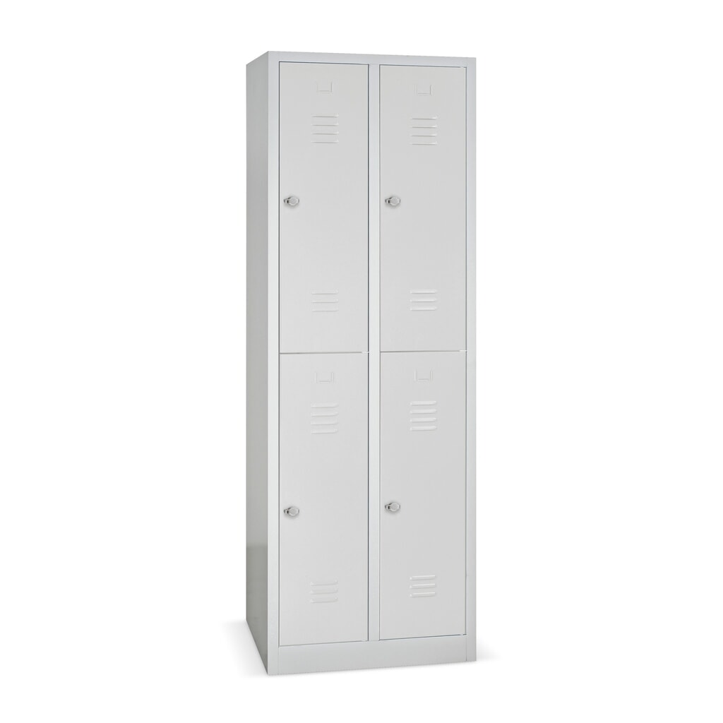 Product afbeelding: HEMMDAL Garderobekast met compartimenten met 2 etages, 4 vakken, hxbxd 1.940 x 600 x 500 mm
