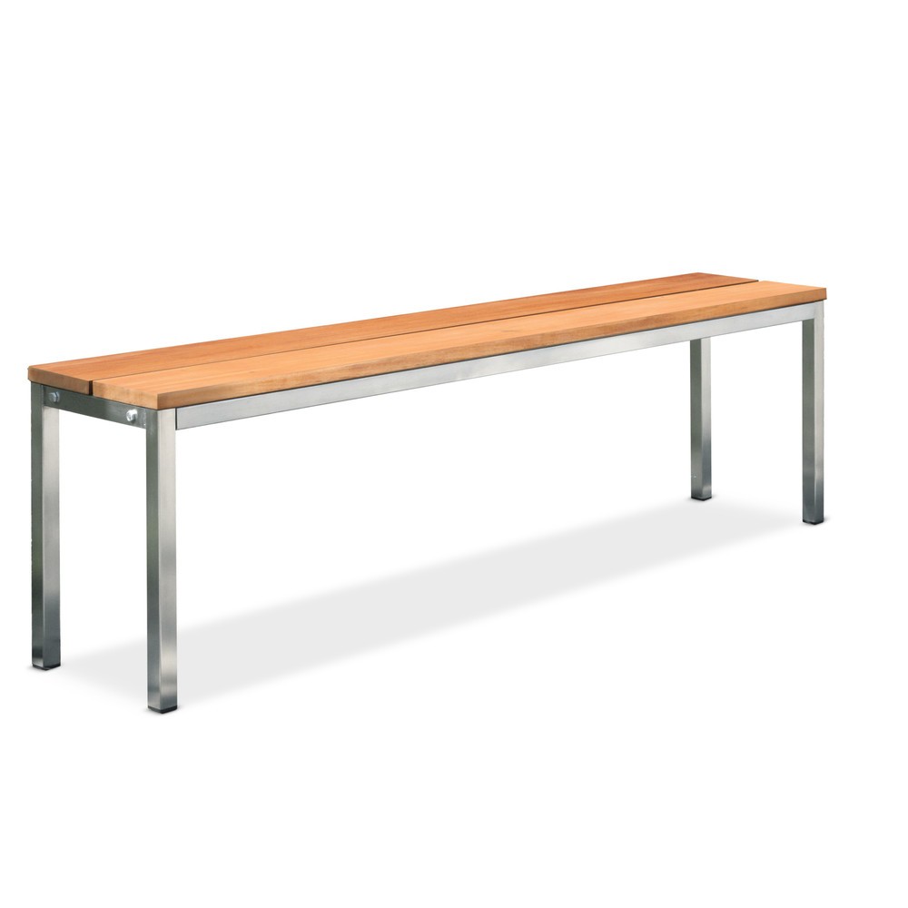 Product afbeelding: HEMMDAL Parkbank, 4 poten, 2 zittinglatten,  lengte 1.000 mm