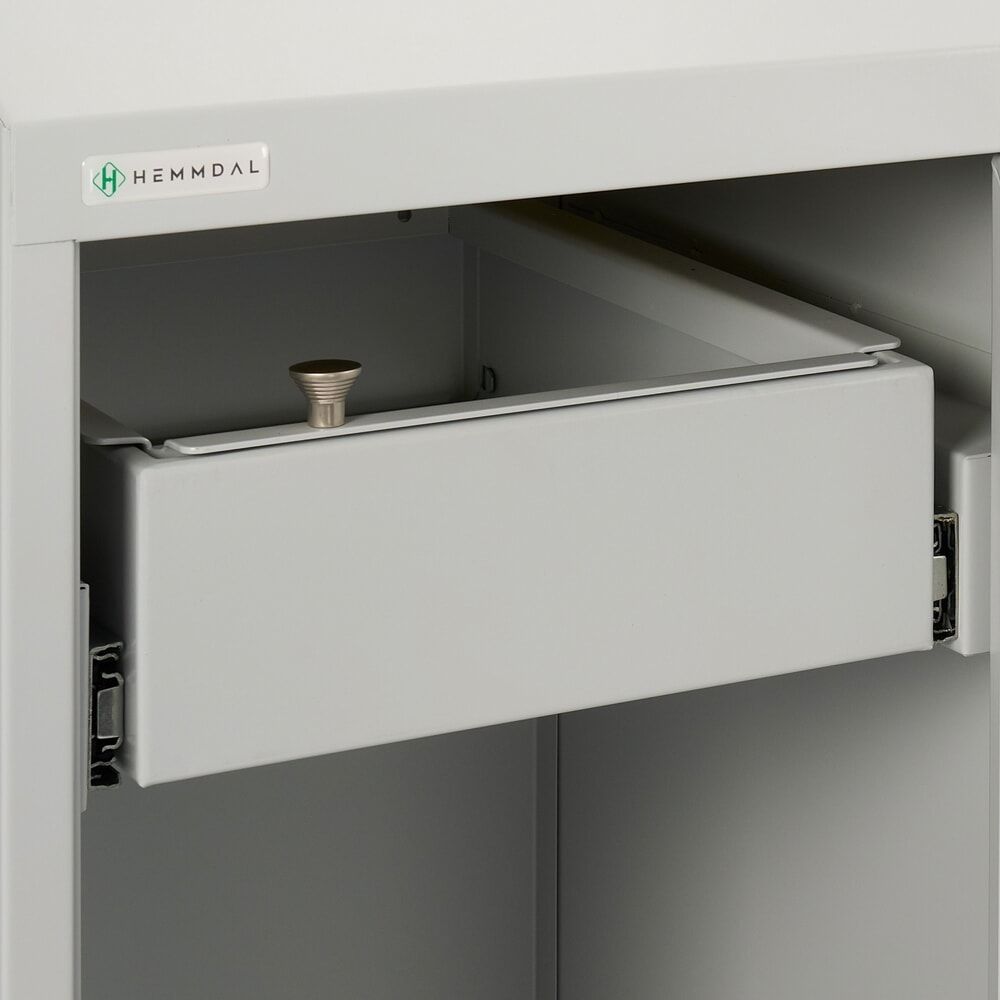 Productafbeelding nr. 5: HEMMDAL recycling-afvalemmer, met zakkenhouder, 120 liter