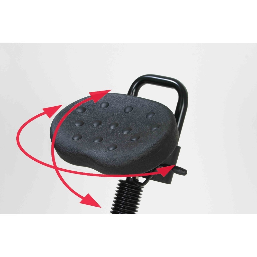 Productafbeelding nr. 2: Stahulp HEMMDAL, kantelbare comfortabele zitting, zithoogte 645-825 mm, draaggreep