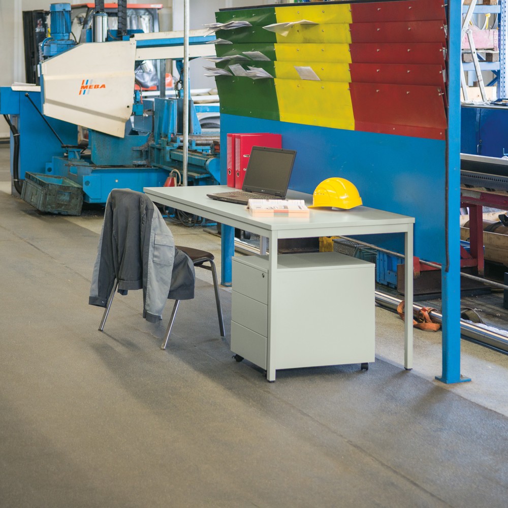 Productafbeelding nr. 2: HEMMDAL Stalen bureau, bxd 1.200 x 800 mm