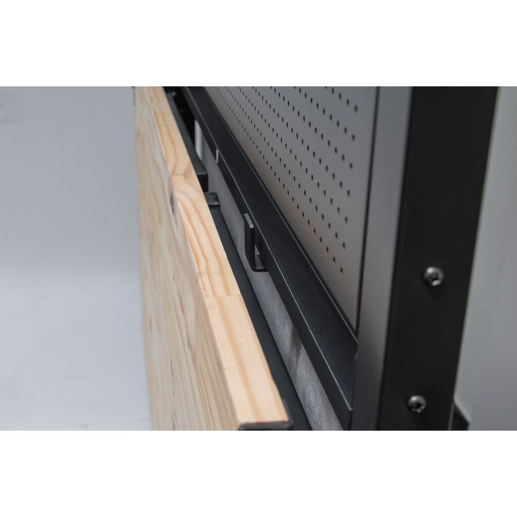 HEMMDAL Werkbank, klapbaar, draagvermogen 150 kg, perfoplaat incl. 10 haken Productafbeelding nr. 5: HEMMDAL Werkbank, klapbaar, draagvermogen 150 kg, perfoplaat incl. 10 haken