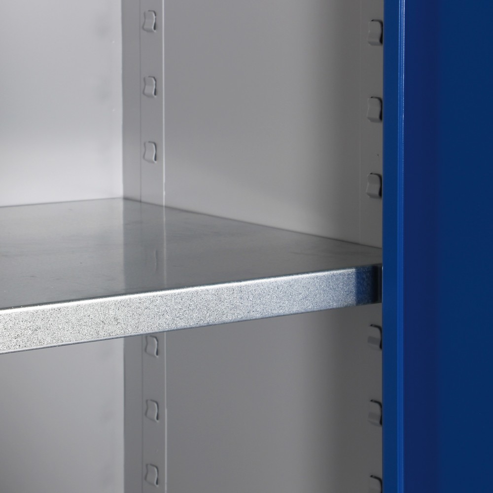 Productafbeelding nr. 5: HEMMDAL Werkplaats draaideurkast, hxbxd 1.950 x 925 x 600 mm, lichtgrijs/gentiaanblauw