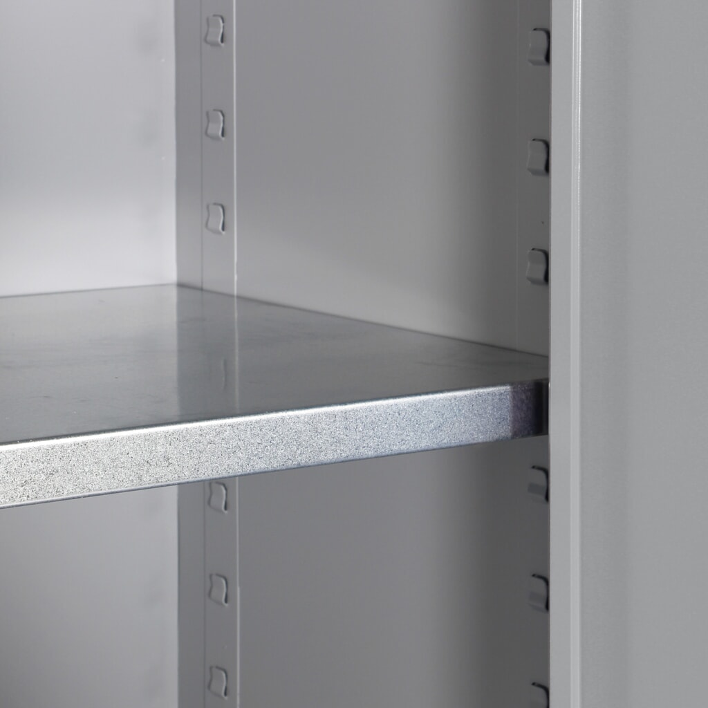 Productafbeelding nr. 4: HEMMDAL Draaideurkast, 2 OH, breedte 800 mm, RAL 7035 lichtgrijs