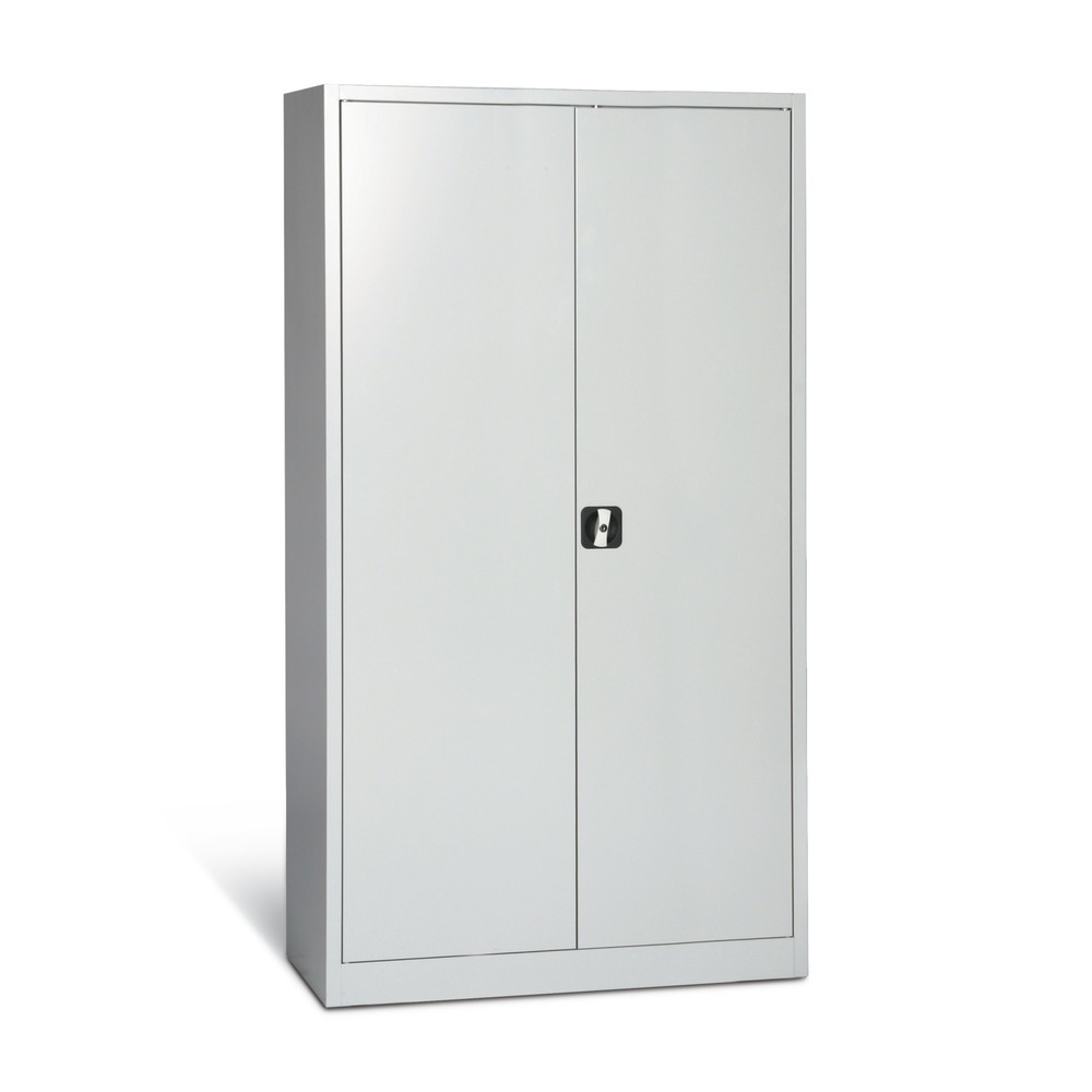 Productafbeelding nr. 1: HEMMDAL Werkplaats draaideurkast, hxbxd 1.950 x 925 x 600 mm, lichtgrijs/lichtgrijs