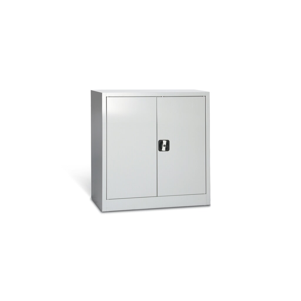 Product afbeelding: HEMMDAL Werkplaatsbijzetkast met 1 legbord, hxbxd 750 x 800 x 380 mm, lichtgrijs