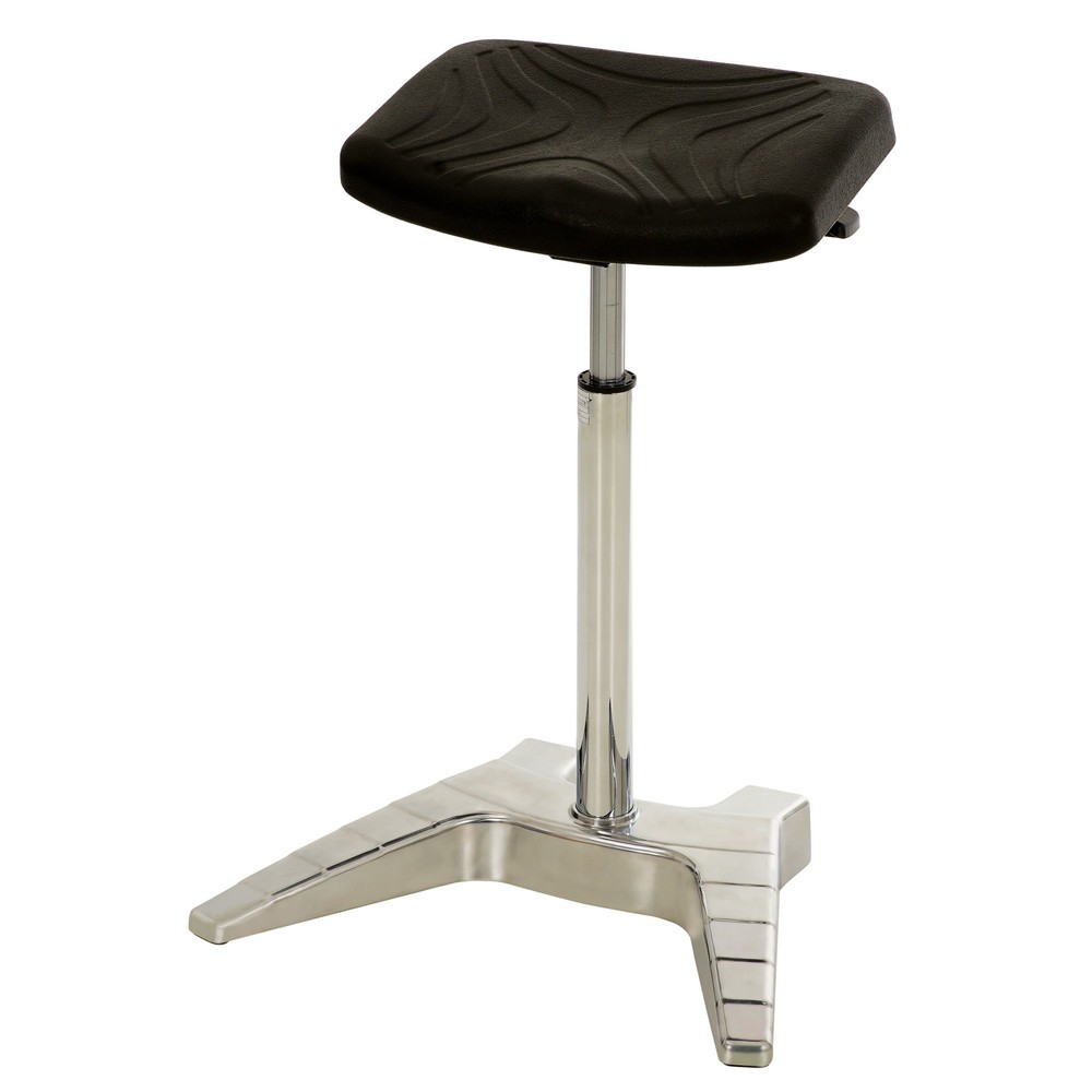 Product afbeelding: XXL stahulp HEMMDAL, extra brede PU zitting + draaggreep, zithoogte 700-880 mm