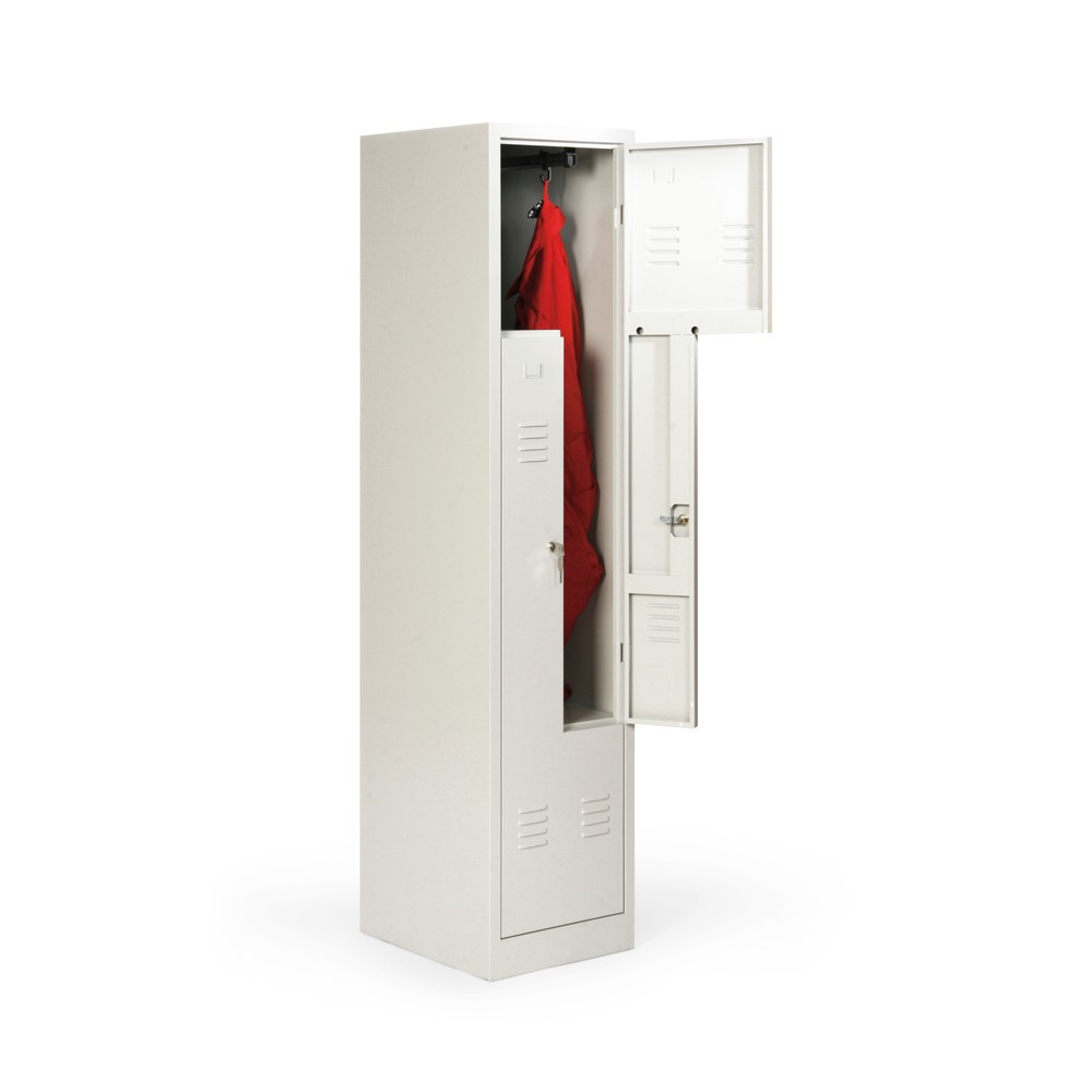 Product afbeelding: HEMMDAL Z-garderobekast met 2 compartimenten, hxbxd 1.800 x 415 x 500 mm