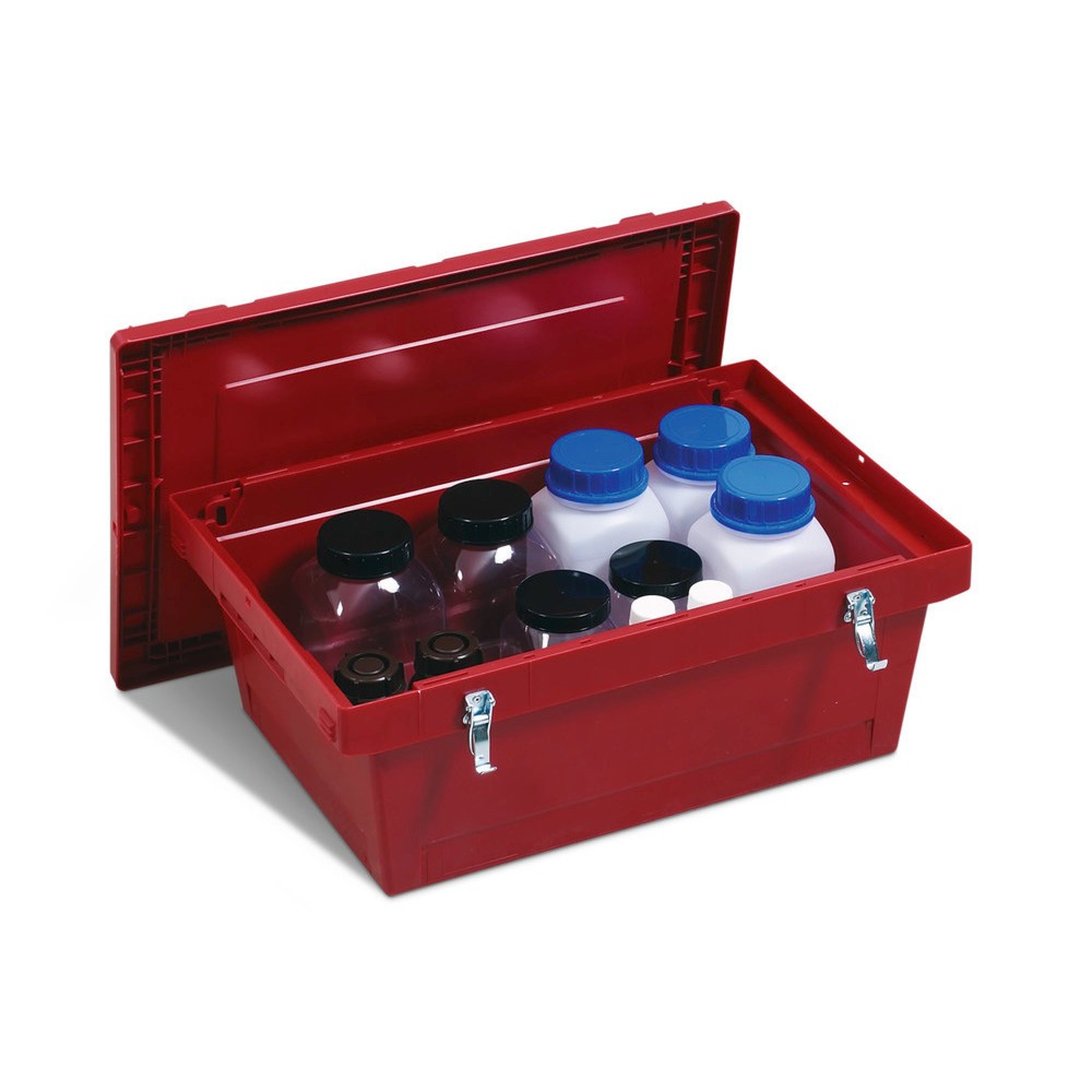Productafbeelding nr. 2: Herbruikbare bak voor gevaarlijke goederen, stapelbaar, h x b x d 338 x 310 x 410 mm, 27 liter