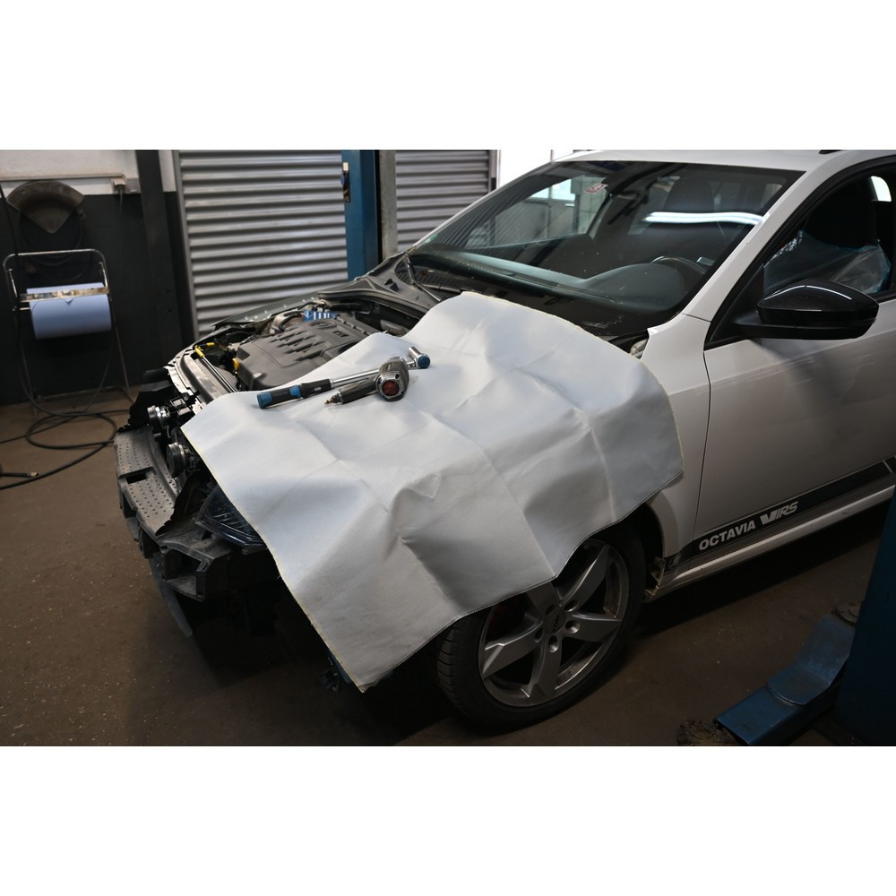 Productafbeelding nr. 5: Hitte- en spatbeschermingsdeken met aluminium coating, 1 m x 1 m