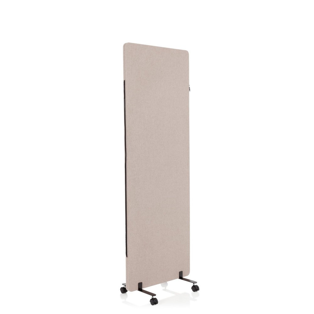 Productafbeelding nr. 1: Middenstuk voor scheidingswandsysteem hjh OFFICE FLEXMIUT, taupe