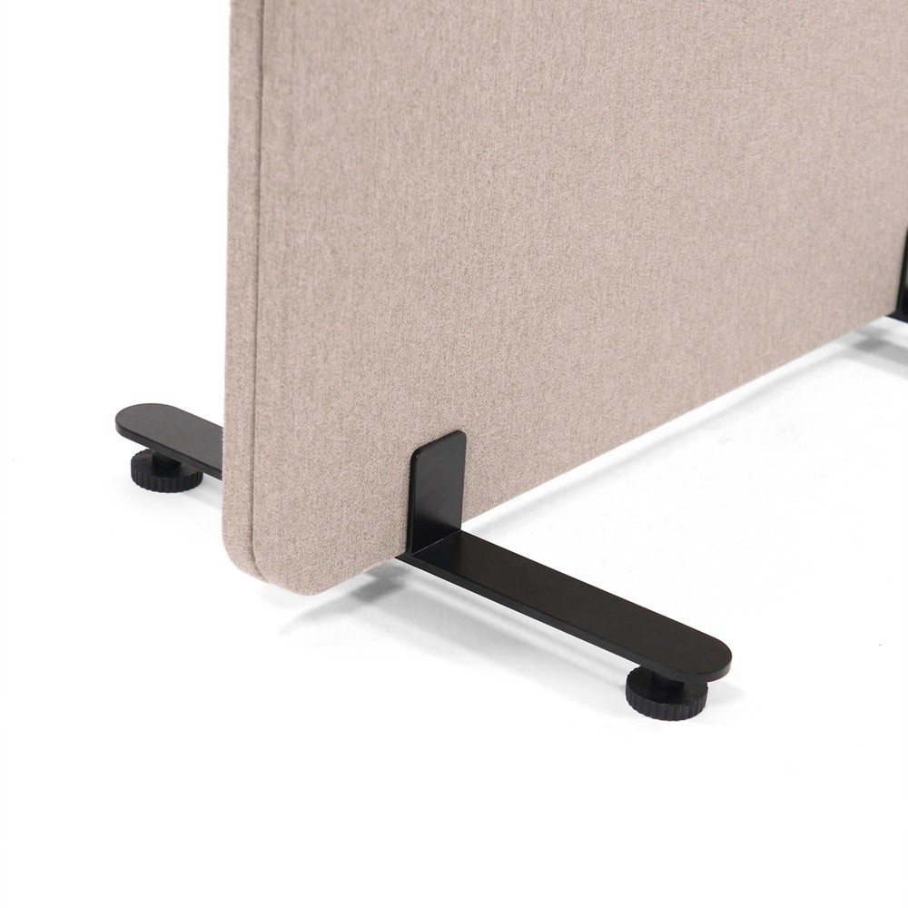 Productafbeelding nr. 4: Verrijdbaar akoestisch scheidingswandsysteem hjh OFFICE FLEXMIUT set van 2, taupe