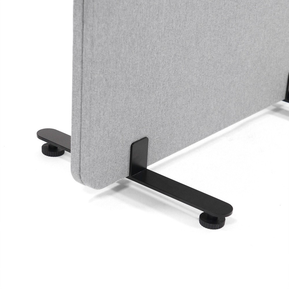 Productafbeelding nr. 4: Verrijdbaar akoestisch scheidingswandsysteem hjh OFFICE FLEXMIUT set van 2, lichtgrijs