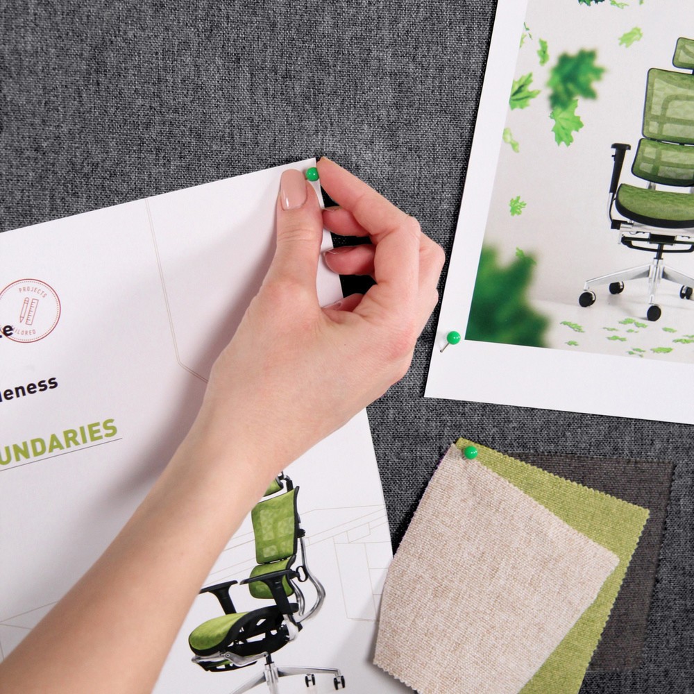 Productafbeelding nr. 10: Middenstuk voor scheidingswandsysteem hjh OFFICE FLEXMIUT, donkergrijs