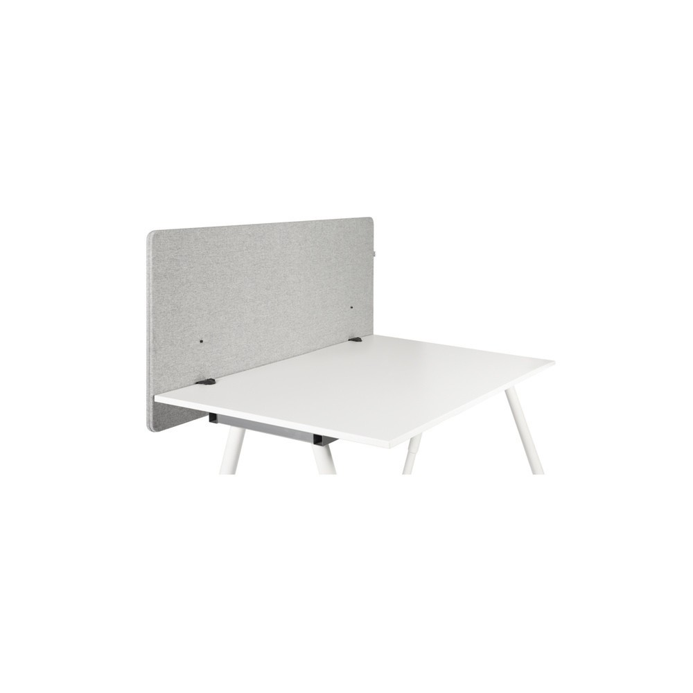 Productafbeelding nr. 3: Akoestische tafelscheidingswand hjh OFFICE FLEXMIUT D 120 cm, lichtgrijs