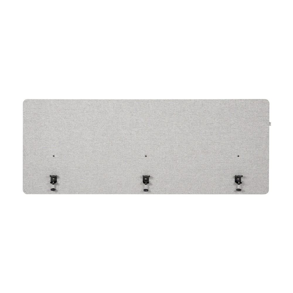 Productafbeelding nr. 6: Akoestische tafelscheidingswand hjh OFFICE FLEXMIUT D 180 cm, lichtgrijs