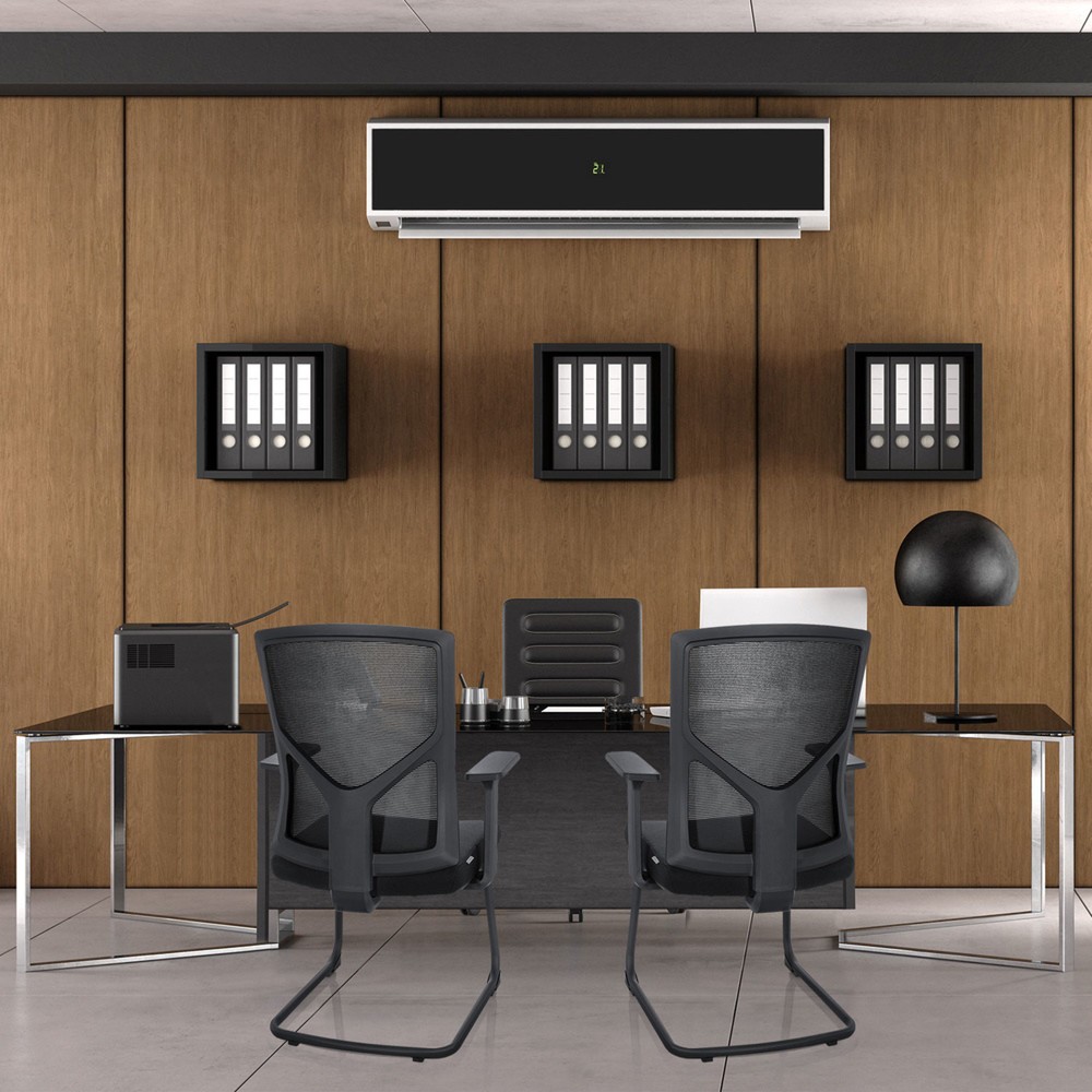 Productafbeelding nr. 6: Bezoekersstoel / vergaderstoel hjh OFFICE BRETON V B stof / netstof, zwart