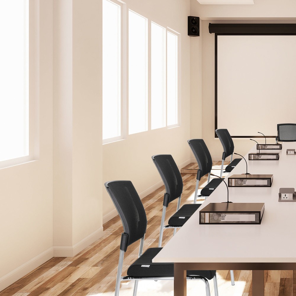 Productafbeelding nr. 4: Bezoekersstoel / vergaderstoel hjh OFFICE K9 V, zwart