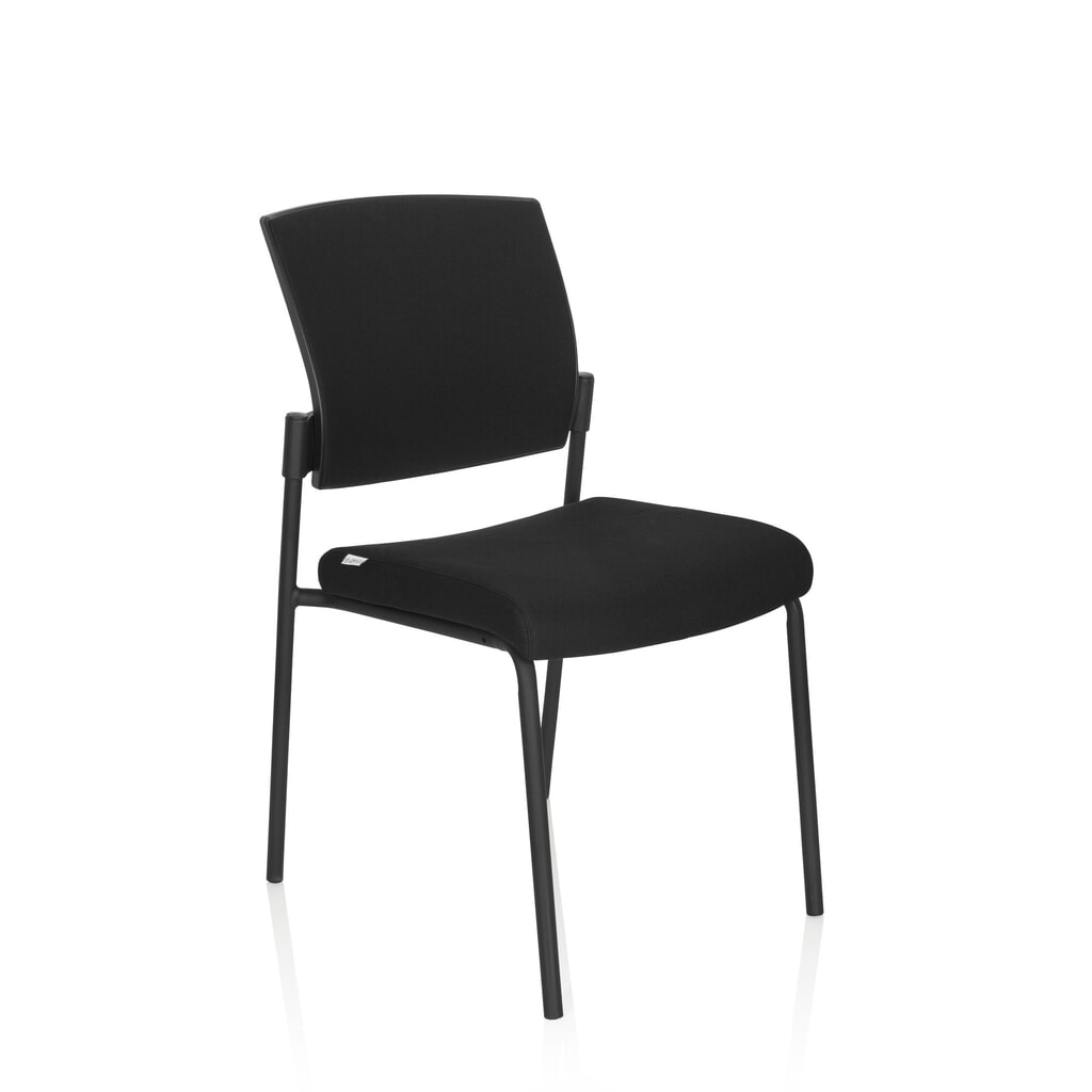 Bezoekersstoel / vergaderstoel hjh OFFICE K9 V PRO stof, zwart Productafbeelding nr. 6: Bezoekersstoel / vergaderstoel hjh OFFICE K9 V PRO stof, zwart