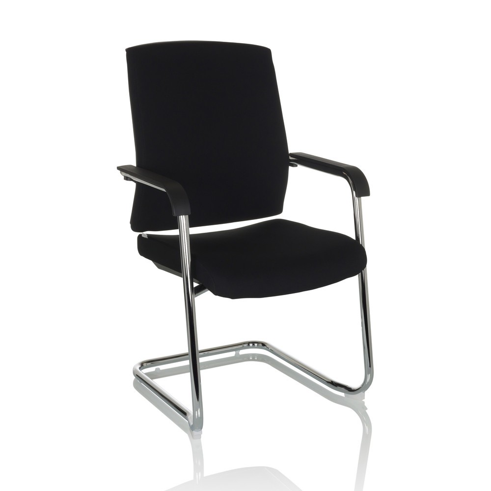 Productafbeelding nr. 4: Bezoekersstoel / vergaderstoel hjh OFFICE LEVIA VP stof, zwart