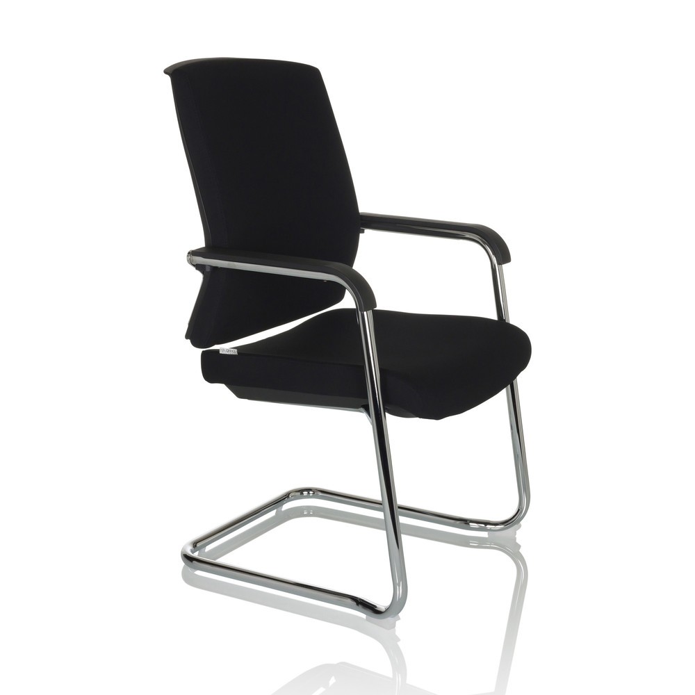 Productafbeelding nr. 6: Bezoekersstoel / vergaderstoel hjh OFFICE LEVIA VP stof, zwart