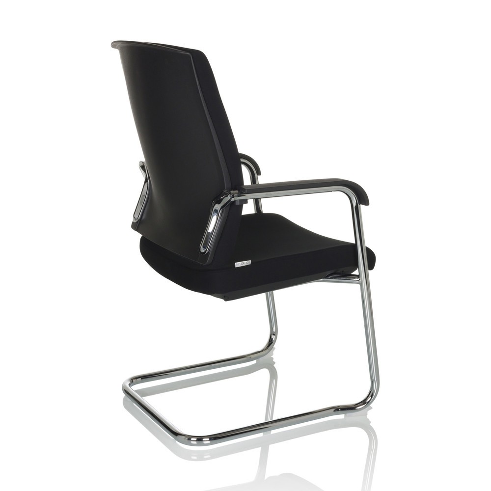 Productafbeelding nr. 8: Bezoekersstoel / vergaderstoel hjh OFFICE LEVIA VP stof, zwart