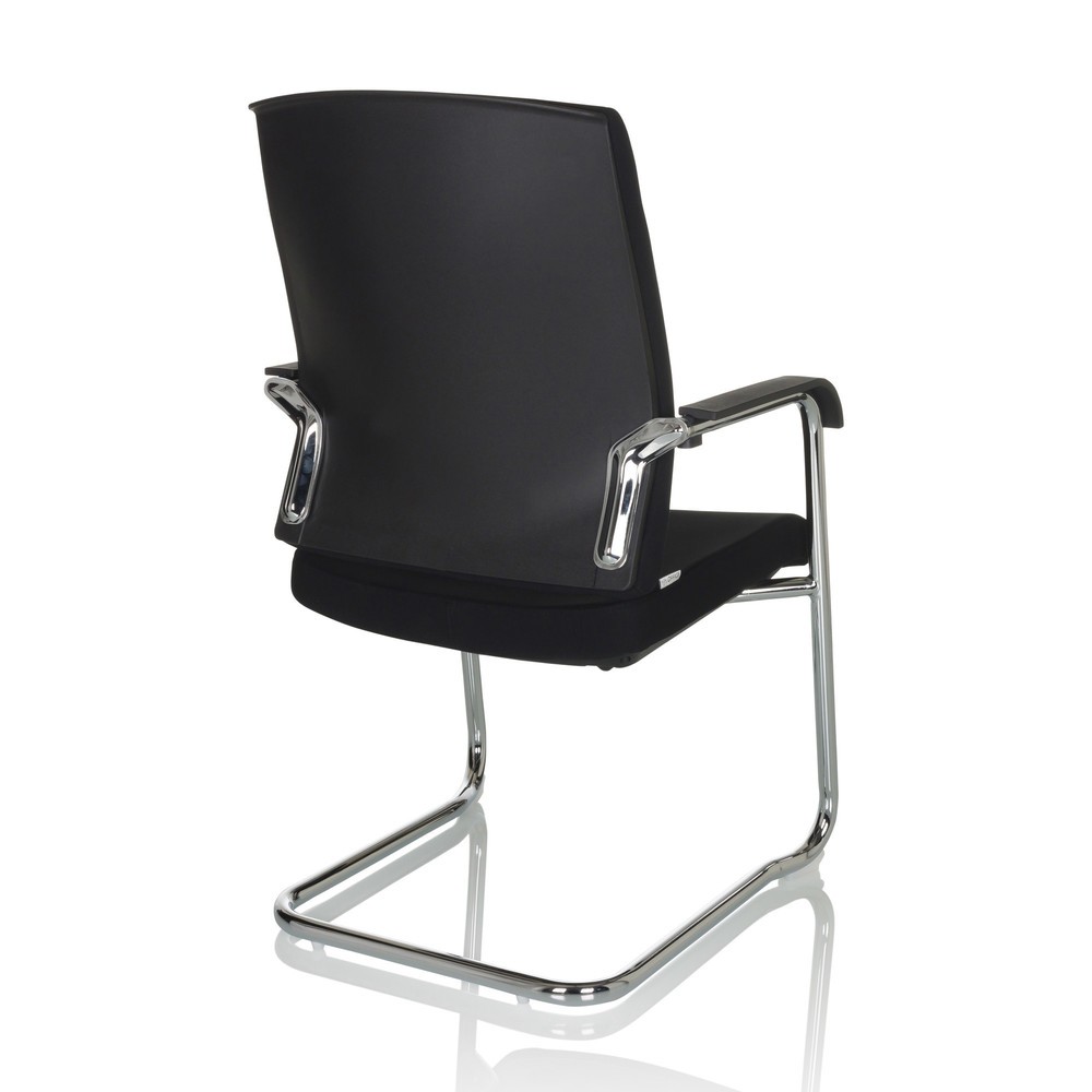 Productafbeelding nr. 9: Bezoekersstoel / vergaderstoel hjh OFFICE LEVIA VP stof, zwart