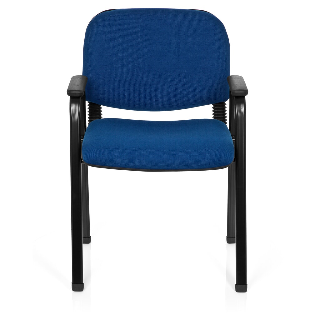 Bezoekersstoel hjh OFFICE XT 650, zwart / blauw Product afbeelding: Bezoekersstoel hjh OFFICE XT 650, zwart / blauw